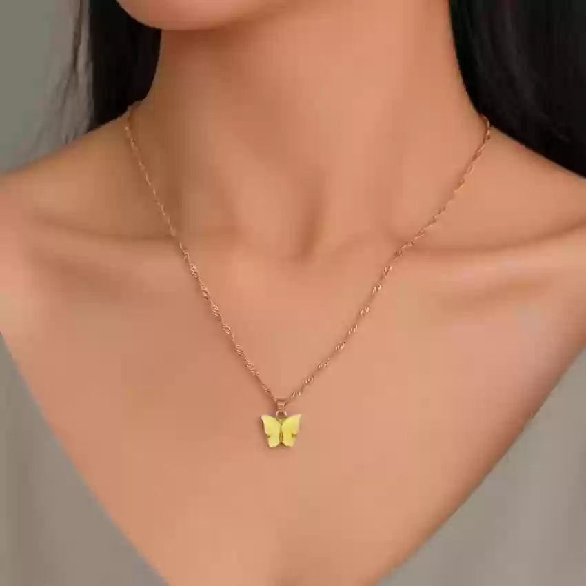 butterfly necklace