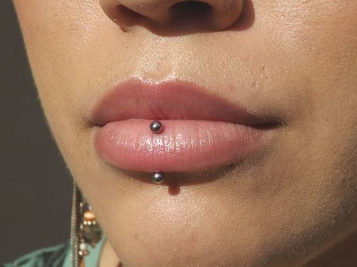 Lip Piercing