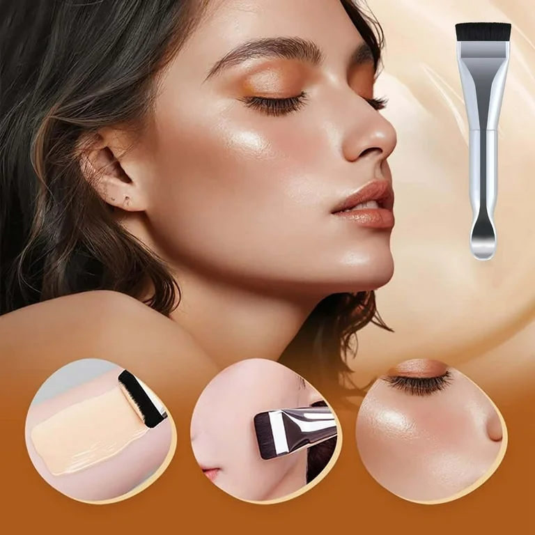 how to use a foundation brush