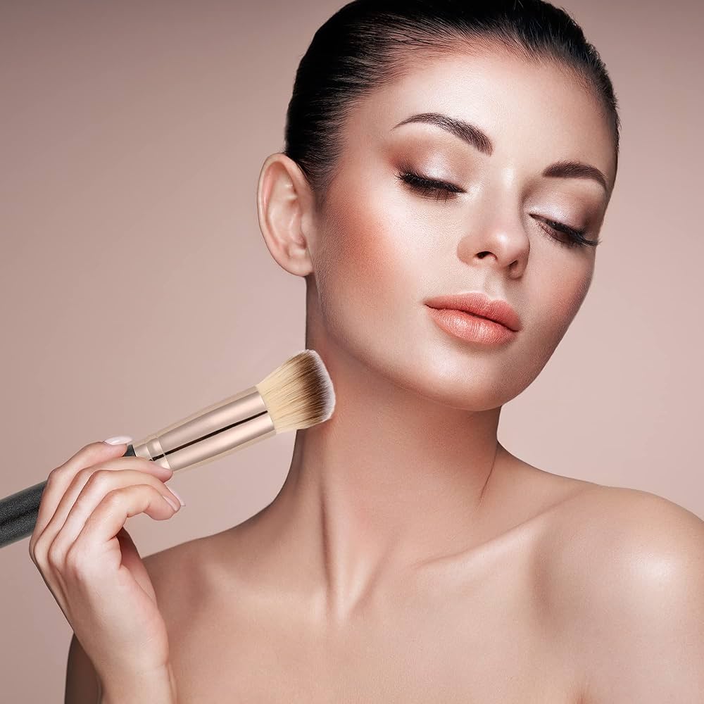 how to use a foundation brush