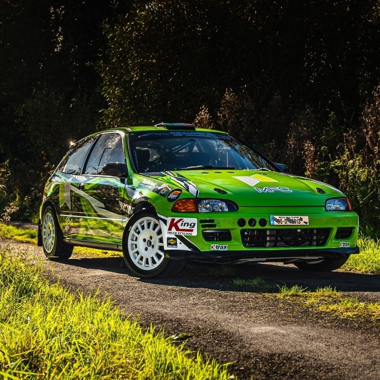 civic rally car